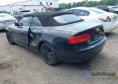 2012 Audi A5 2.0T Premium from USA, damaged, VIN WAULFAFH8CN001822